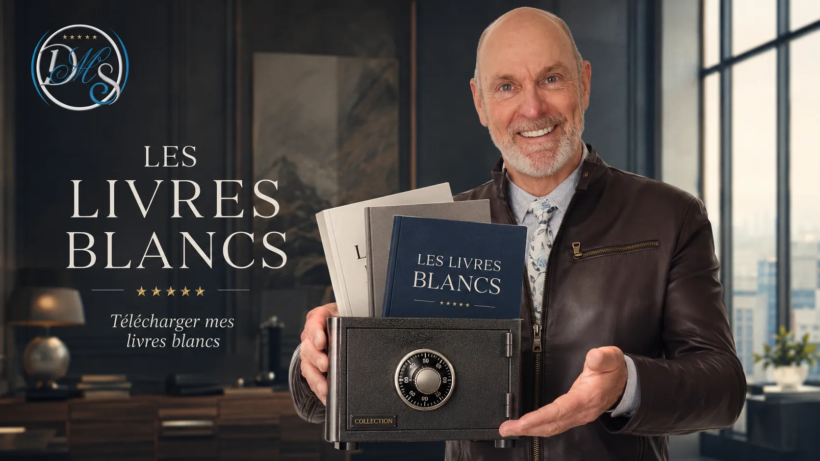 Les livres blancs — collection David Mesmacque présentant sa collection de livres blancs à télécharger gratuitement